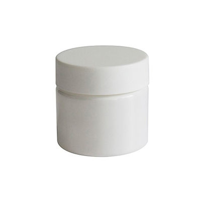 criança plástica do frasco da erva daninha do ANIMAL DE ESTIMAÇÃO 3oz branco opaco resistente