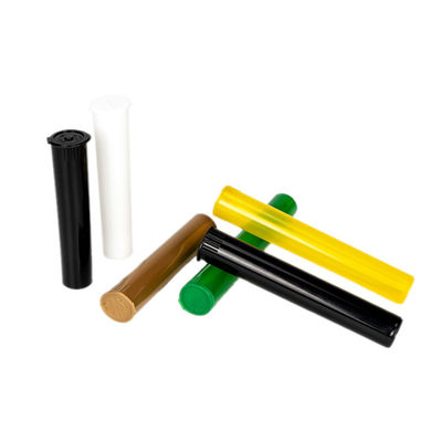 Tubos de plástico à prova de crianças impressíveis Tubos de plástico à prova de ar Custom Pop Top Container para charutos