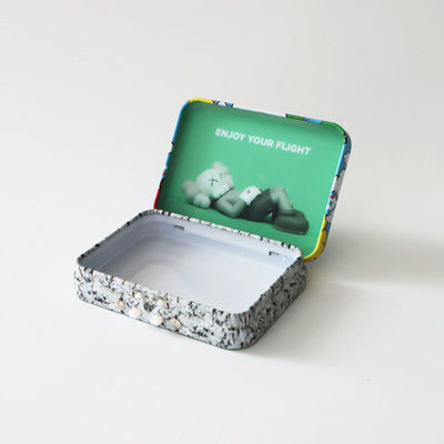 Criança retangular Tin Box resistente com Matte Finish