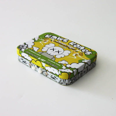 Metal hermético Tin Childproof Tin Box do cigarro para o uso dos cones dos doces de hortelã