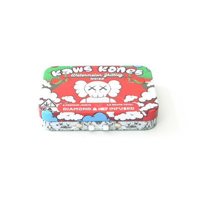 Criança Tin Box resistente com Matte Surface Finish Lead Time 20-30 dias