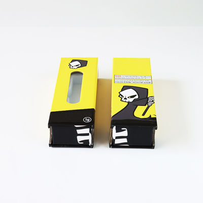 Caixa de cartuchos de vapor de cartão de cor personalizada 1 ml 510 caixa de embalagem de vaporizador