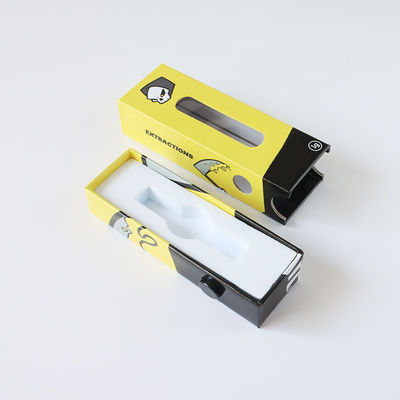 Caixa de cartuchos de vapor de cartão de cor personalizada 1 ml 510 caixa de embalagem de vaporizador