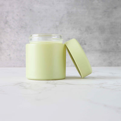 CR Flower Bud Jar Resistente a crianças hermeticamente à prova de cheiro preto tampa de parafuso frascos de vidro para goma Ervas de armazenamento