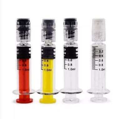 1 ml Luer Lock Seringa de Vidro para Óleos Essenciais