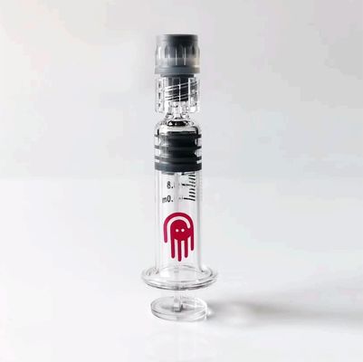 CBD Oil Glass Syringe Luer Lock THC Oil Syringe 1 ml Vazio Luer Cap Glass Syringe