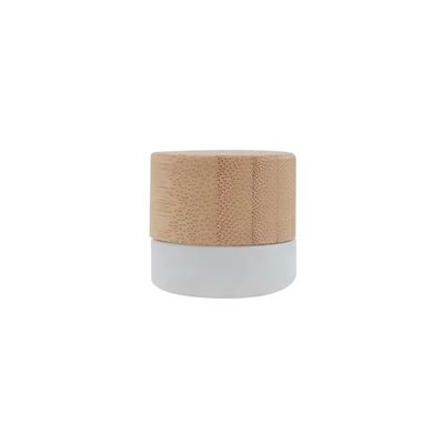 Garrafa com tampa de parafuso de óleo essencial Dab Jar Resistente a crianças Garrafa de tampa de bambu 3ml 5ml