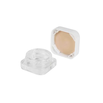 5 ml de frasco de vidro concentrado quadrado frasco cubo à prova de crianças