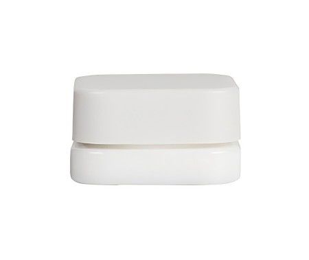5 ml de recipiente de vidro branco cubo de concentrado com tampa à prova de crianças