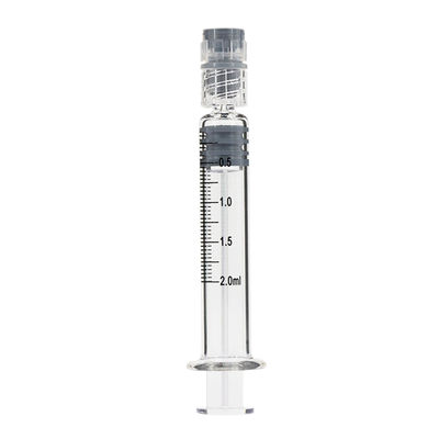 2 ml Luer Lock Borosilicato pré- enchidos Seringas de vidro para óleo essencial