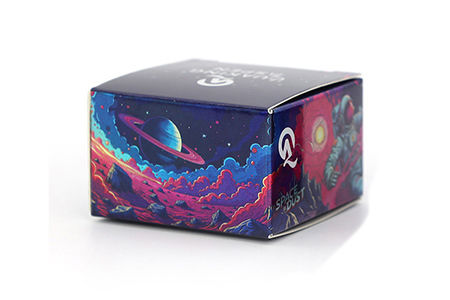 Embalagem de vidro para concentrado de óleo de resina viva hash dab pequeno de 3ml 5ml 7ml 9ml com gelo, gelo, embalagem fria, caixas de papel