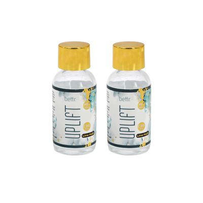 1 oz 30 ml resistente a fugas de cheiro hermético transparente frasco de vidro redondo de boston com tampa de parafuso preto para óleo essencial líquido medicamento líquido