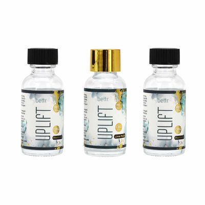 Frasco de vidro Boston para cuidados da pele com óleo de luxo por atacado de 30ml com tampa de rosca