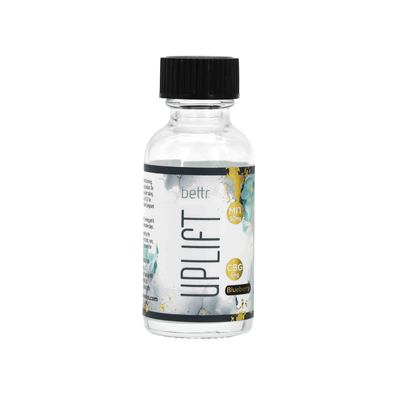 30 ml Botão redondo de óleo essencial de vidro para cosméticos e cuidados da pele com rótulo