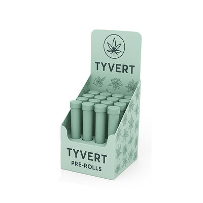 Displays personalizados de cartão para tubos de pop-up