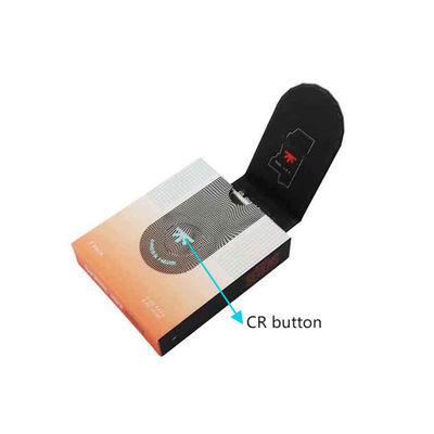 Eco-Friendly Custom Preroll Joint Cigarette Paper Box Packaging with Magnet Closure