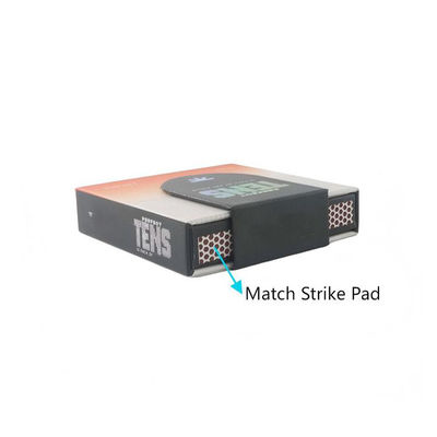 Caixas de papel de gaveta magnética de rolos pré-roláveis com tampa, resistentes a crianças